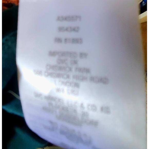 Logo Lavish by Lori Goldstein L Teal Green Tunic Brown Floral Embroidery Lace - Picture 9 of 12